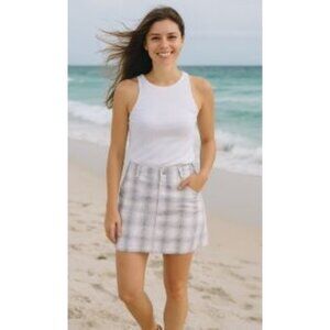 Hollister XS Women Ultra High Rise Plaid Classic Short Mini Skirt, Multicolor